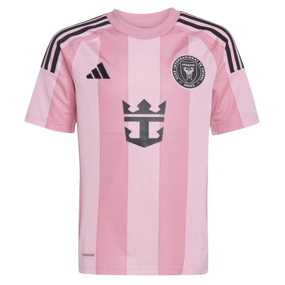 Inter Miami CF Childrens/Kids Adidas Home Jersey / Pink/Black